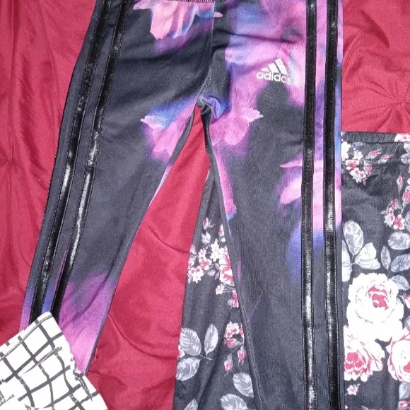 Girls 2t bundle leggings and outfit adiddas, Carters, h&m and more! EUC and NWT - Picture 6 of 9